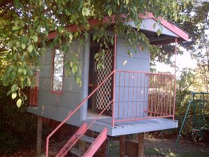 Asbestos Audits Queensland AAQ PL - Asbestos in Plank Cubbyhouse