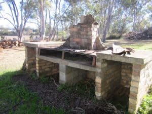 Asbestos Audits Queensland AAQ PL - Barbeque Stand with Asbestos