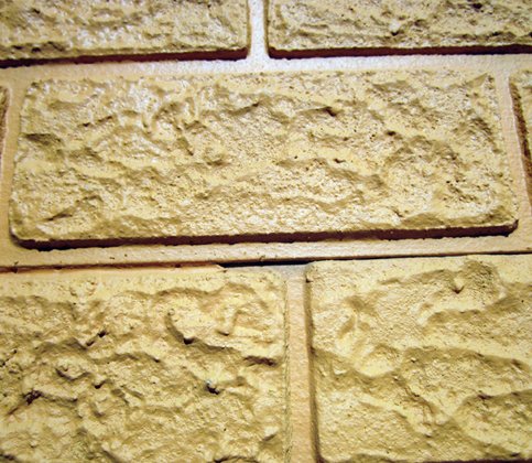 Asbestos cement simulated brick cladding