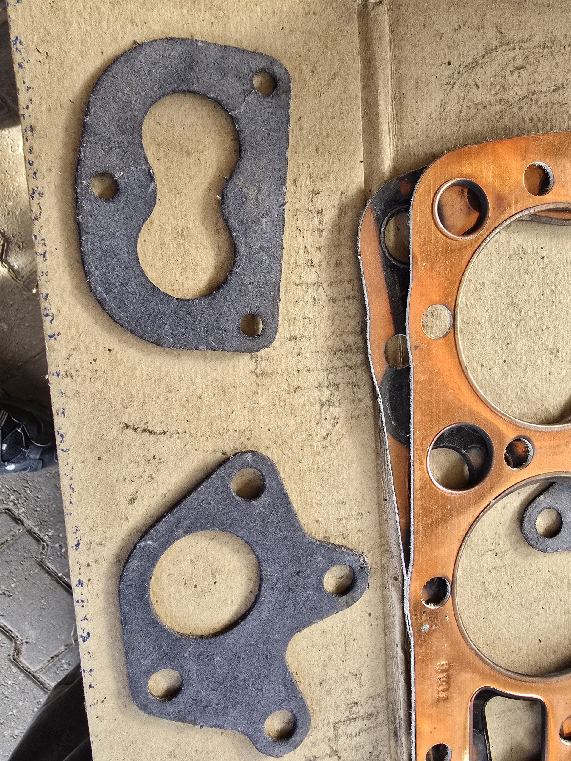 Asbestos gaskets and asbestos exposed 